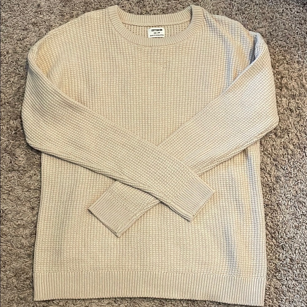 Cotton On Beige Sweater